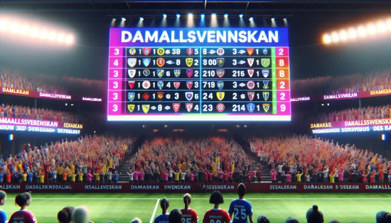 Poängställning I Damallsvenskan