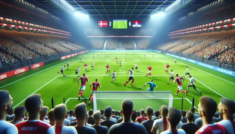 Poängställning I Danmarks Herrlandslag I Fotboll Mot Serbiens Herrlandslag I Fotboll